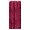 vidaXL Samtvorh&auml;nge mit Vorh&auml;ngen 2 pcs Weinrot 260 x 140 cm Samt