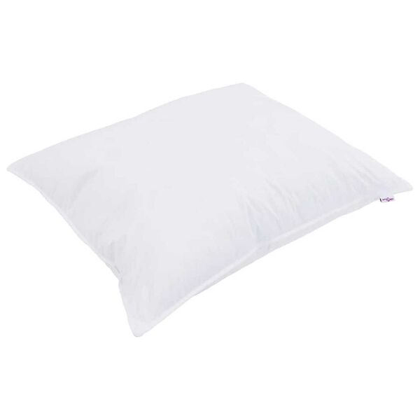 vidaXL Kopfkissen mit Kissen 2 pcs Wei&szlig; 60 x 70 cm Baumwolle