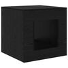 vidaXL Coffee Table Schwarz Eichen-Optik 51.5 x 50 x 50 cm