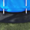 vidaXL Bodenfolie f&uuml;r Pools Schwarz &Oslash; 550 cm Vliesstoff