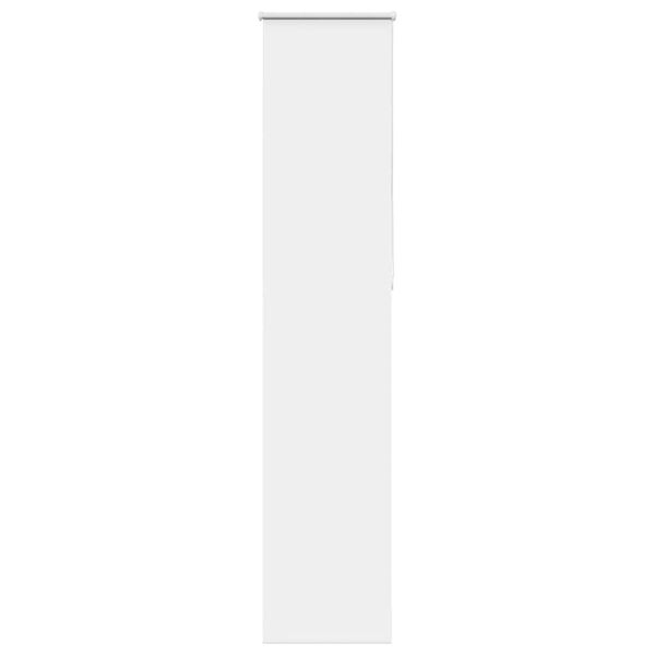 vidaXL Verdunkelungsrollo Wei&szlig; 50x230cm Stoffbreite 45,7 cm Polyester