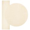 vidaXL Bereichsteppiche Rechtwinklig HUARTE Creme 750 x 80 cm