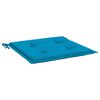 vidaXL Gartenstuhl-Kissen 6 Stk. Blau 50x50x4 cm Oxford-Gewebe