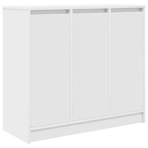 vidaXL Sideboard Wei&szlig; 85x34x76 cm Holzwerkstoff