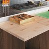 vidaXL Garagenschr&auml;nke 2 Stk. Braun Eichen-Optik Holzwerkstoff