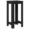 vidaXL Bartisch Schwarz Eichen-Optik 51 x 50 x 103,5 cm Holzwerkstoff