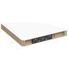 vidaXL Schwebende Eckregale 2 Stk. Wei&szlig; 35x35x3,8 cm MDF