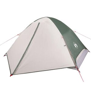 vidaXL Kuppel-Campingzelt 2 Personen Gr&uuml;n Wasserdicht