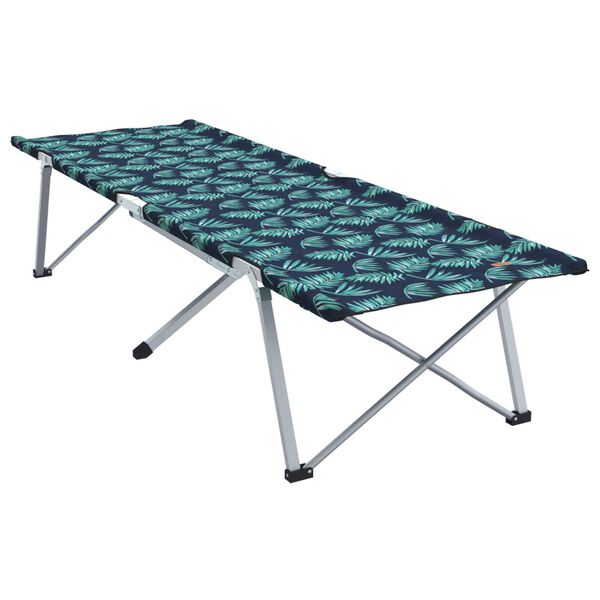 vidaXL Klapp Schlafbett f&uuml;rs Camping 2 pcs Wald 194 x 62,5 x 42,5 cm