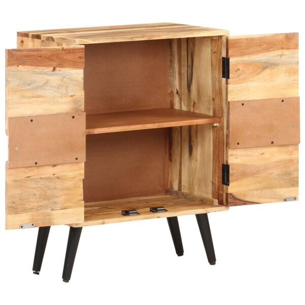 vidaXL Sideboard 57x34x75 cm Akazie Massivholz