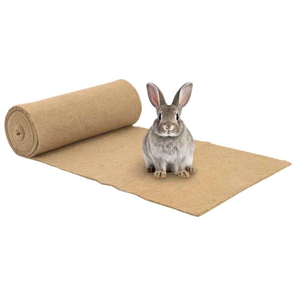 vidaXL Nagermatte Hanf 0,5x5 m 5 mm