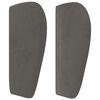 vidaXL Boxspringbett mit Matratze Dunkelgrau 90x190 cm Samt