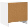 vidaXL Nachttische 2 Stk. Wei&szlig; 45x34x44,5 cm Holzwerkstoff