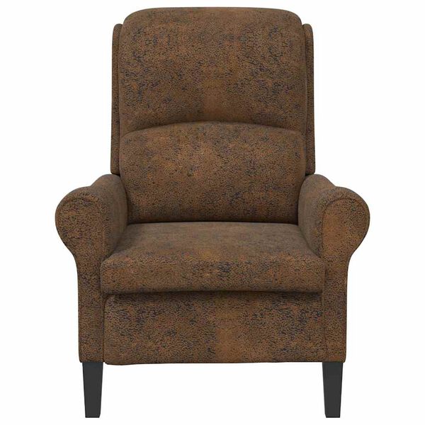 vidaXL Sessel Braun 76 x 94 x 102 cm Kunstleder
