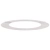 vidaXL geeignet f&uuml;r flachen Baumring Silber &Oslash;60 / 90 cm Edelstahl