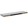 vidaXL Schweberegale 4 Stk. Betongrau 90x23,5x3,8 cm MDF