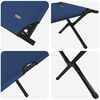 vidaXL Klapp Schlafbett f&uuml;rs Camping 2 pcs Blau 193 x 69 x 45 cm