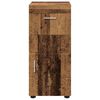 vidaXL Badezimmerschrank-Set TULUM Altholz 37 x 31,5 x 82 cm