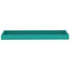 vidaXL Loggia Wandregale 2 Stk. Blau 60x15x4 cm MDF