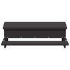 vidaXL H&uuml;hnertretfeeder Schwarz 75 x 53 x 20,5 cm Kaltgewalzter Stahl