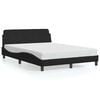 vidaXL Bettgestell "Dover" Schwarz 120x200 cm Samt