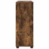 vidaXL Aufbewahrungsschrank Ger&auml;ucherte Eiche 80 x 31 x 81 cm