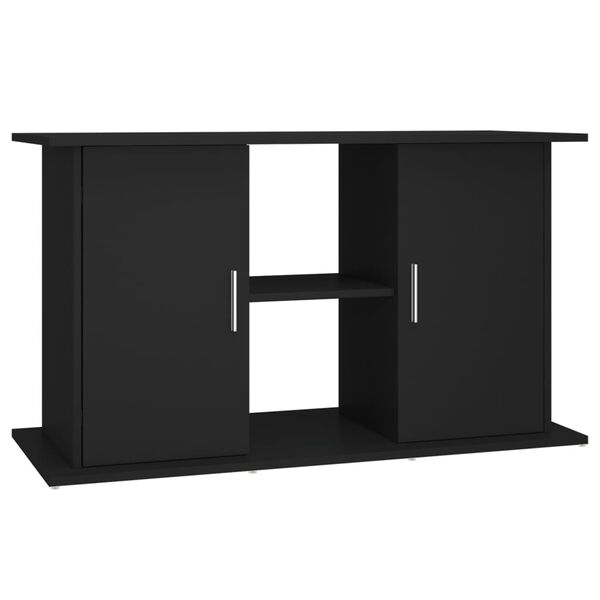 vidaXL Aquariumst&auml;nder Schwarz 101x41x58 cm Holzwerkstoff