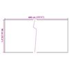 vidaXL Balkon-Sichtschutz Anthrazit 400x90 cm Poly Rattan