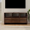 vidaXL TV-Schrank Braun Eichen-Optik 102x37,5x52,5 cm Holzwerkstoff