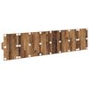 vidaXL Kopfteil mit Schrank mit Schubladen 3 pcs Altholz Holzwerkstoff