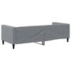 vidaXL Tagesbett Hellgrau 80x200 cm Stoff