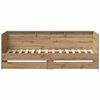 vidaXL Tagesbett mit Kopfteil Artisan-Eiche 100 x 200 cm Holzwerkstoff
