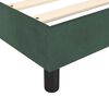 vidaXL Boxspringbettgestell Dunkelgr&uuml;n 160x200 cm Samt