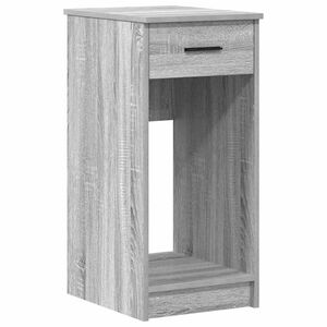 vidaXL Computerschrank mit Schublade Grau Sonoma 35x45x77 cm
