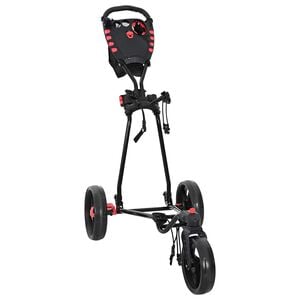vidaXL Golf-Dolly Schwarz 110 x 60 x 132 cm Eisen