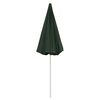 vidaXL Strandschirm Gr&uuml;n 240 cm
