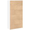 vidaXL B&uuml;cherregal Wei&szlig; 80x30x152 cm Holzwerkstoff