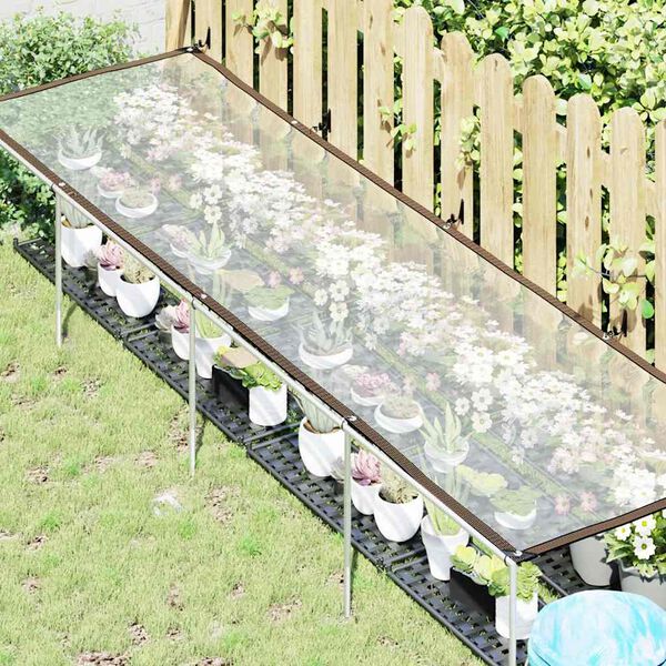 vidaXL Pflanzenabdeckung mit &Ouml;sen 1x4 m Polyethylen