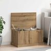 vidaXL Aufbewahrungstruhe Artisan-Eiche 70x40x38 cm Holzwerkstoff
