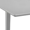 vidaXL 3-tlg. Essgruppe MDF Grau