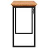 vidaXL Schreibtisch 120x45x75 cm Massivholz Teak