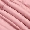 vidaXL Ganzjahresbettdecke Gepolstert Rosa 200 x 220 cm Mikrofaser