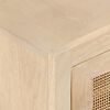 vidaXL TV-Schrank 110x30x40 cm Massivholz Mango und Eisen