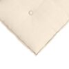 vidaXL R&uuml;ckenkissen Creme 50 x 45 cm Cordstoff