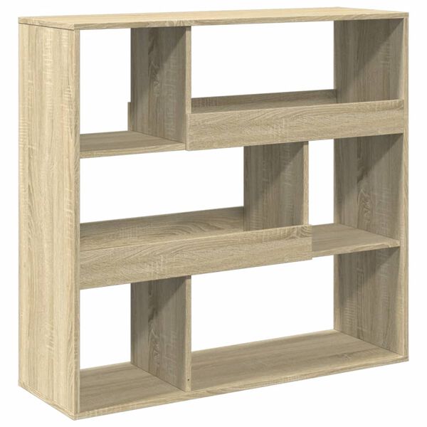 vidaXL Raumteiler Sonoma-Eiche 100x33x94,5 cm Holzwerkstoff