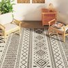 vidaXL Indoor & Outdoor Teppich Mehrfarbig 190x300 cm