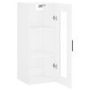 vidaXL Wandschrank Wei&szlig; 34,5x34x90 cm