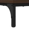 vidaXL Badezimmerm&ouml;bel Set 2 pcs Braun Eichen-Optik Holzwerkstoff