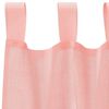 vidaXL Voile Vorh&auml;nge mit Schlaufen 2 Stk. Rosa 140x175 cm