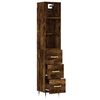 vidaXL Highboard R&auml;uchereiche 34,5x34x180 cm Holzwerkstoff